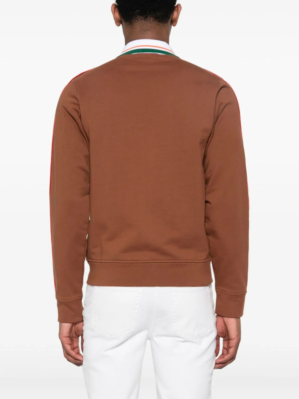 CASABLANCA Moto Sport Laurel Zip-up Sweatshirt