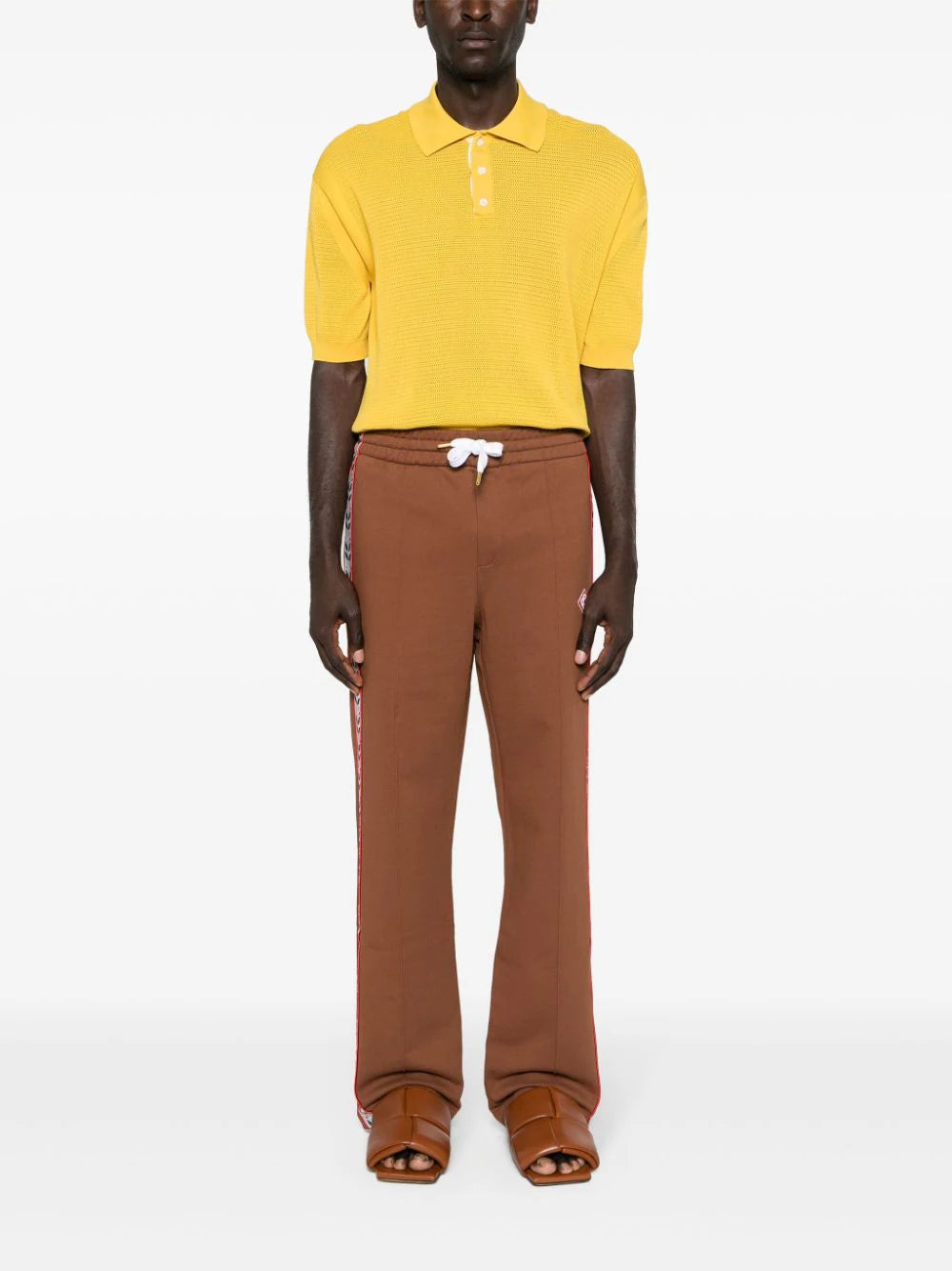CASABLANCA Motosport Laurel Tape Pants