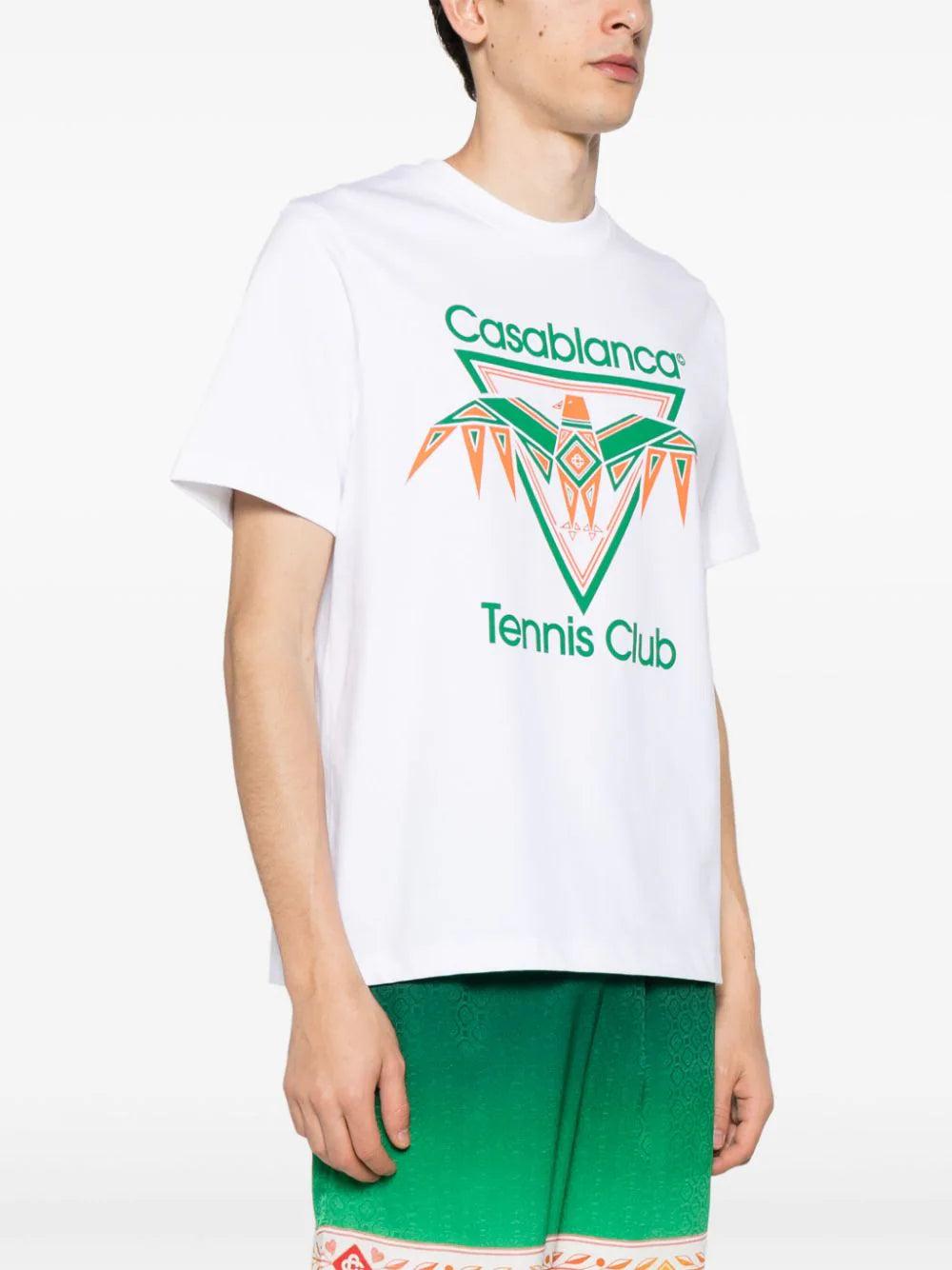 CASABLANCA Playful Eagle Screen T-shirt