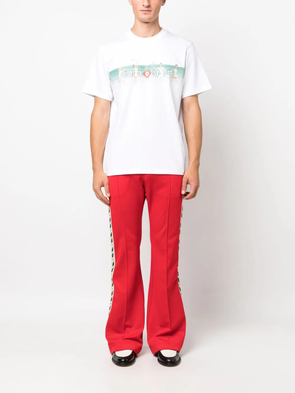 CASABLANCA Playful Stripes T-shirt