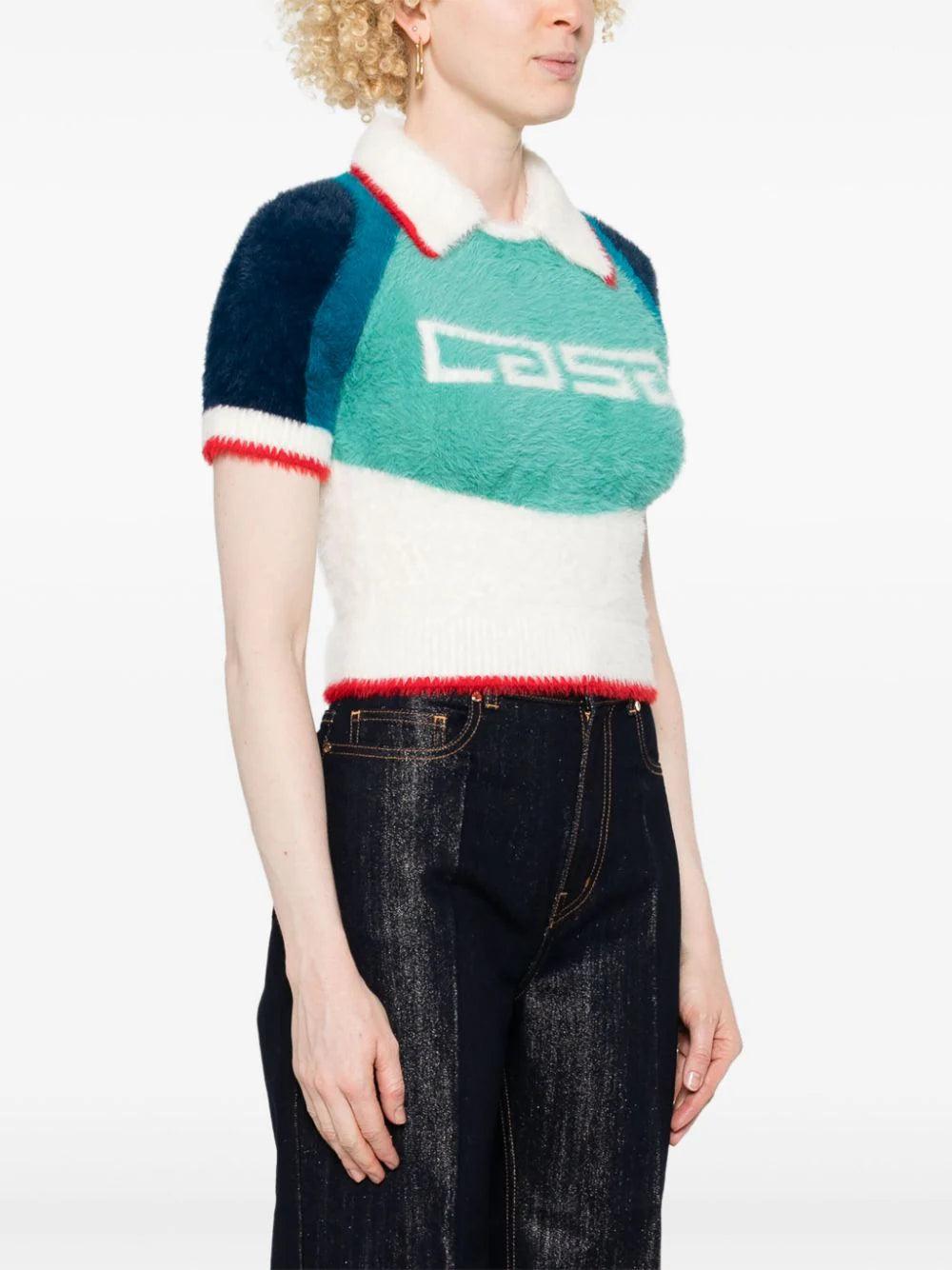 CASABLANCA Sports Fluffy Polo