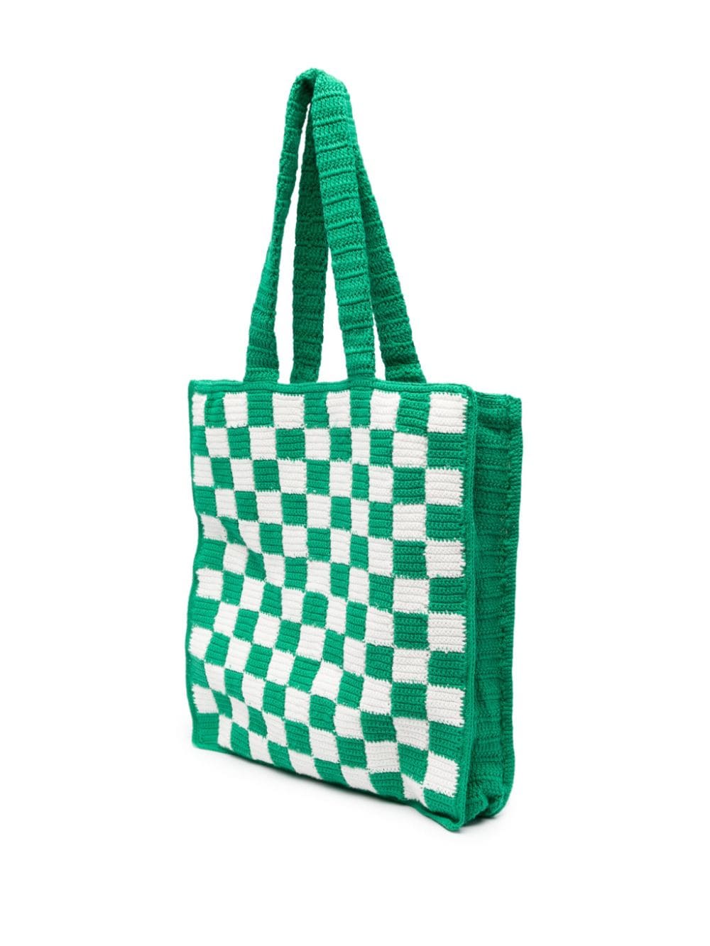 CASABLANCA Square Crochet Bag