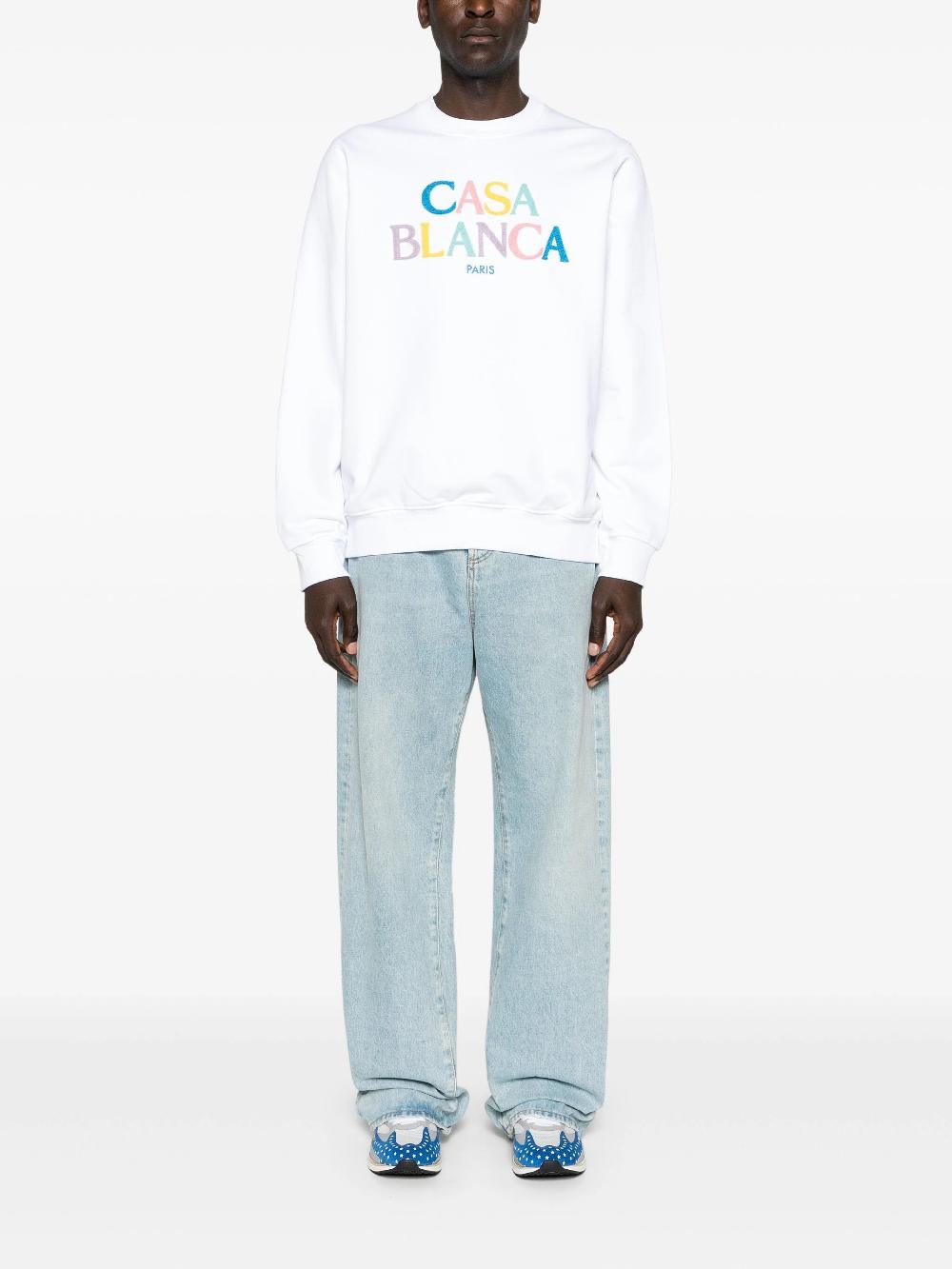 CASABLANCA Stacked Logo Sweatshirt