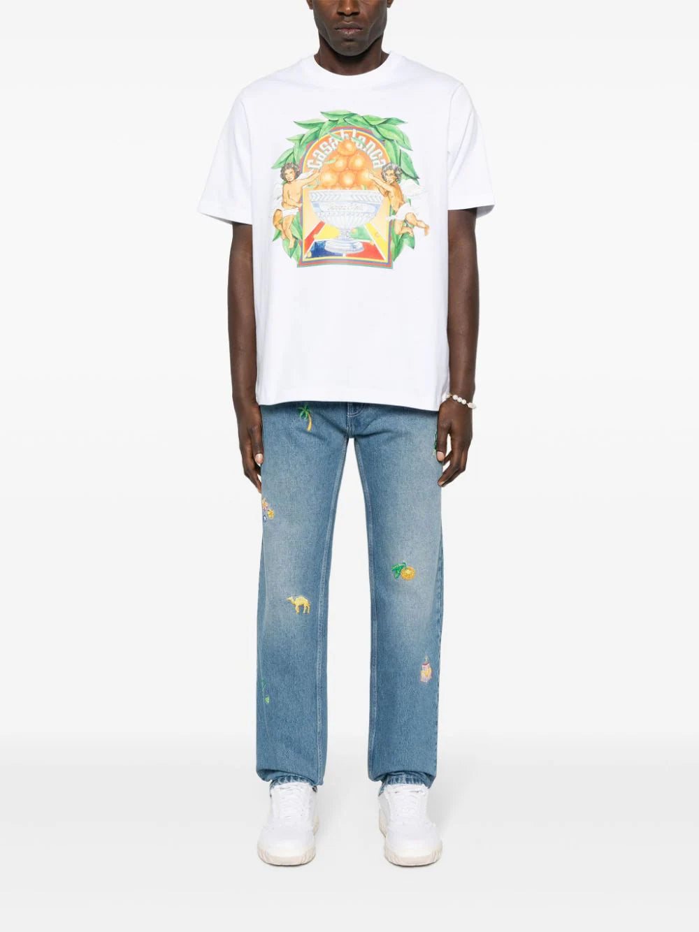 CASABLANCA Triomphe D'orange T-shirt