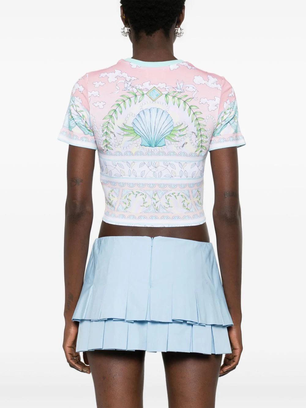 CASABLANCA Vase T-shirt