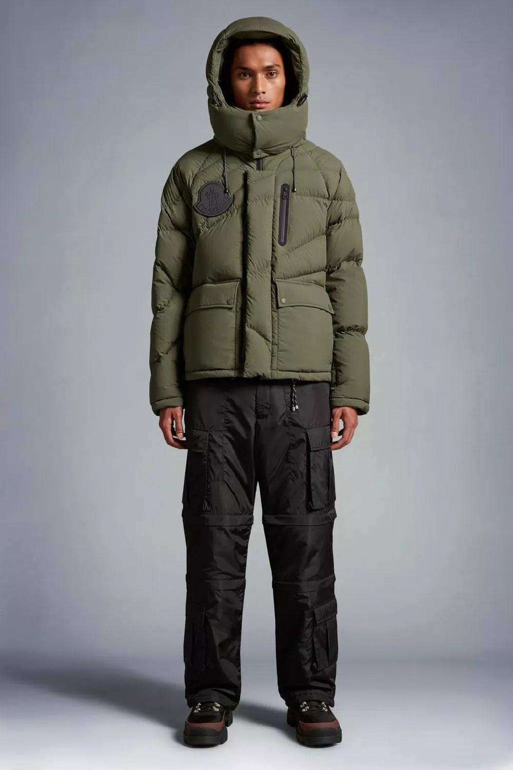 MONCLER GENIUS Chestnut Short Down Jacket Moncler X Pharrell Williams