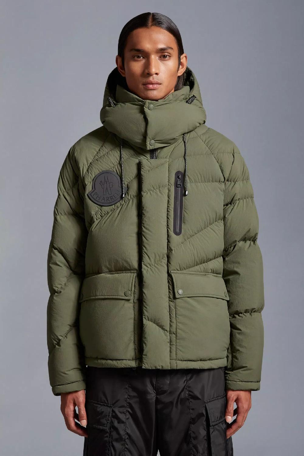 MONCLER GENIUS Chestnut Short Down Jacket Moncler X Pharrell Williams