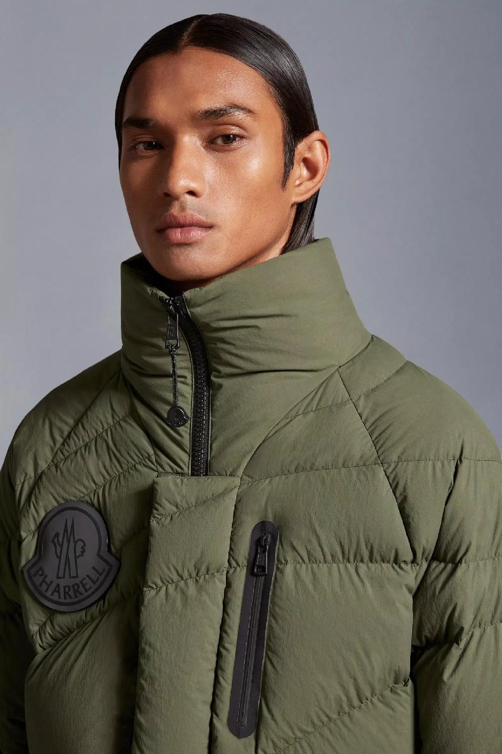 MONCLER GENIUS Chestnut Short Down Jacket Moncler X Pharrell Williams