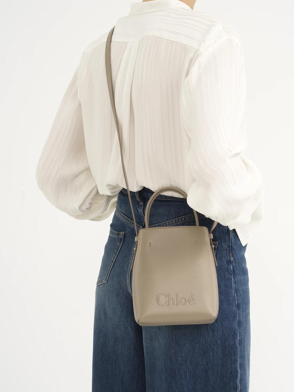 Chloé Chloé Sense Micro Tote Bag