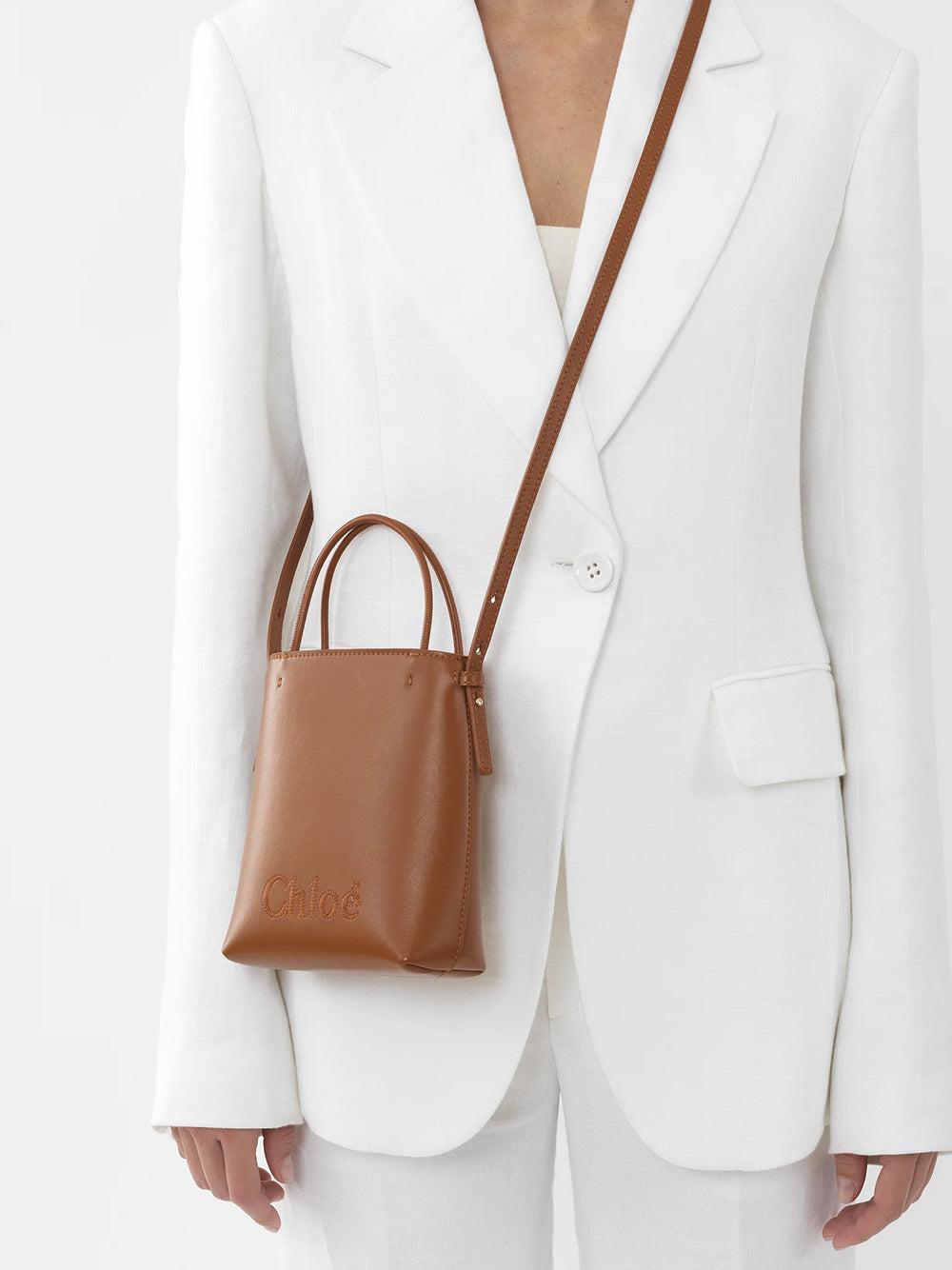 Chloé Chloé Sense Micro Tote Bag