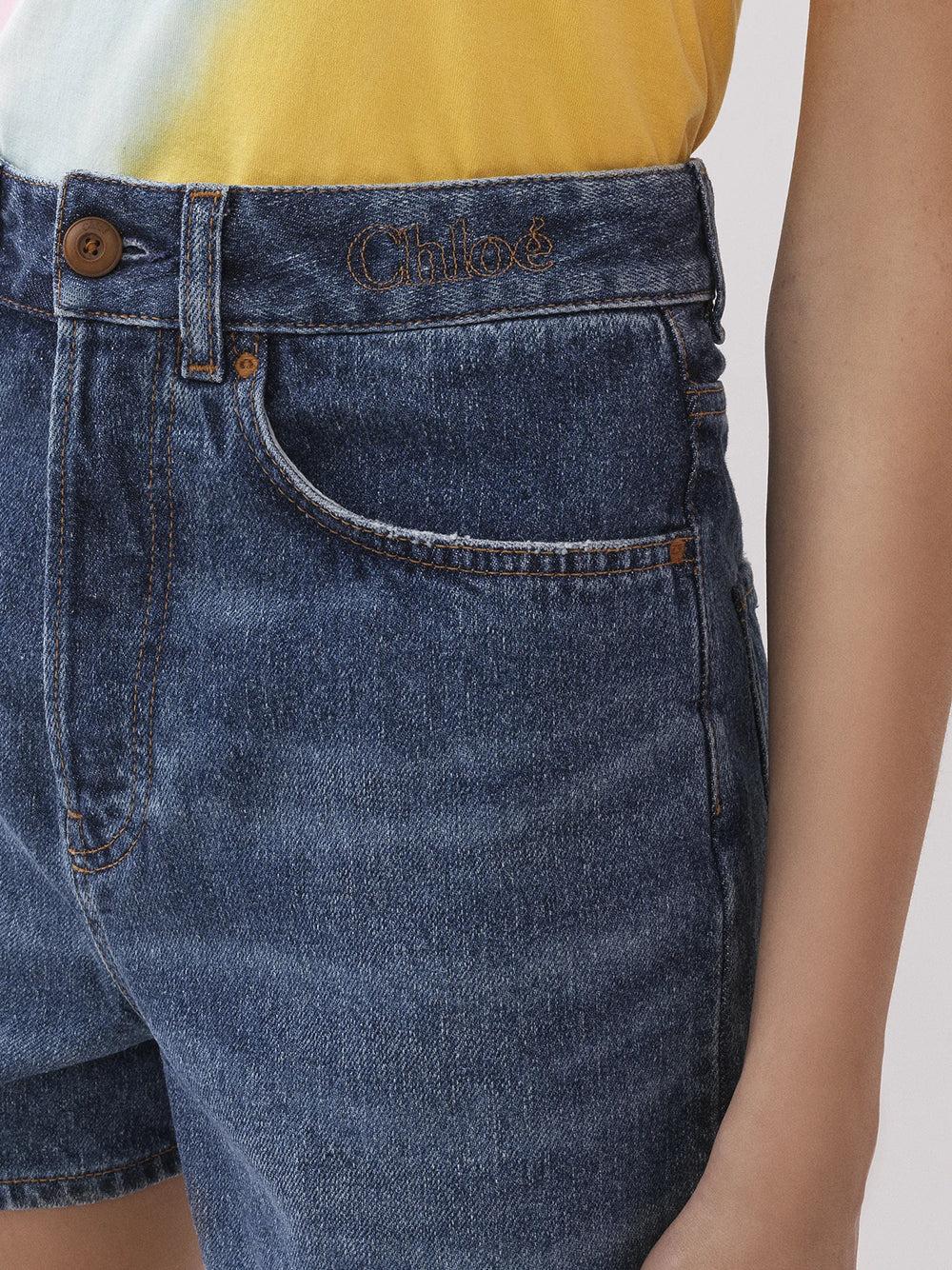 Chloé "dukuno" Denim Shorts