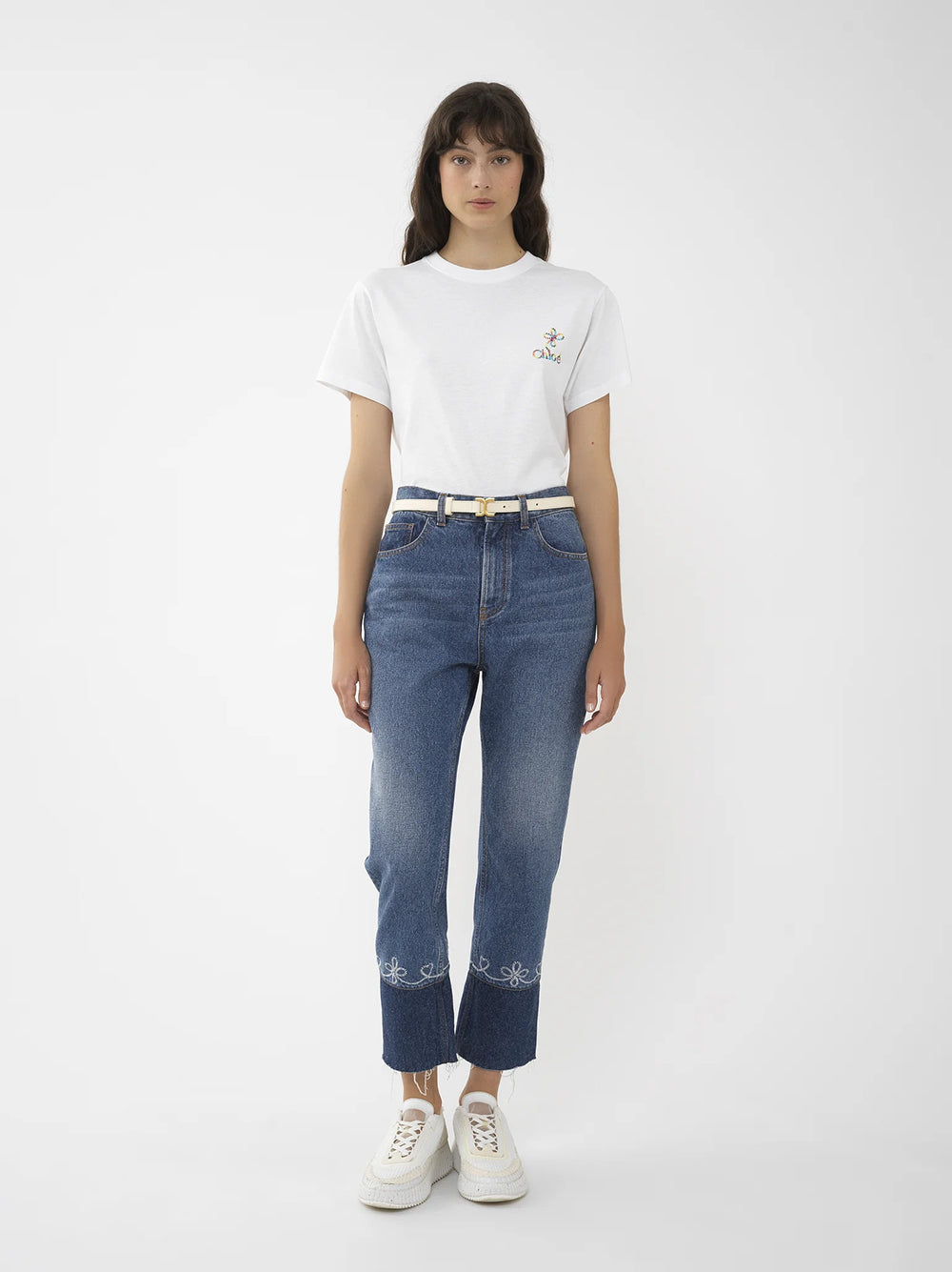 Chloé Embroidered T-shirt