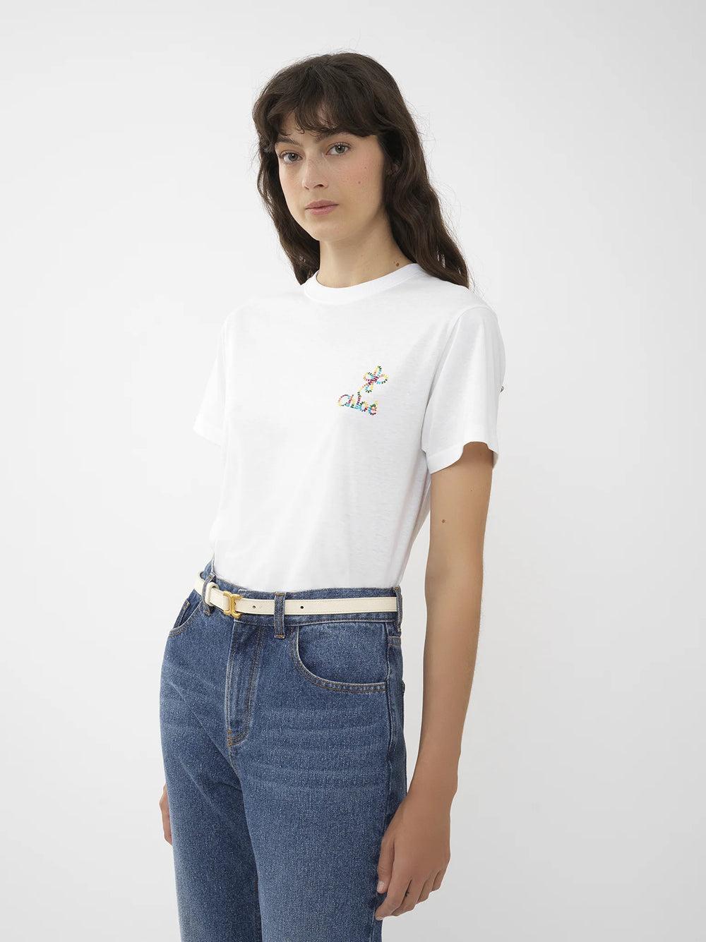 Chloé Embroidered T-shirt