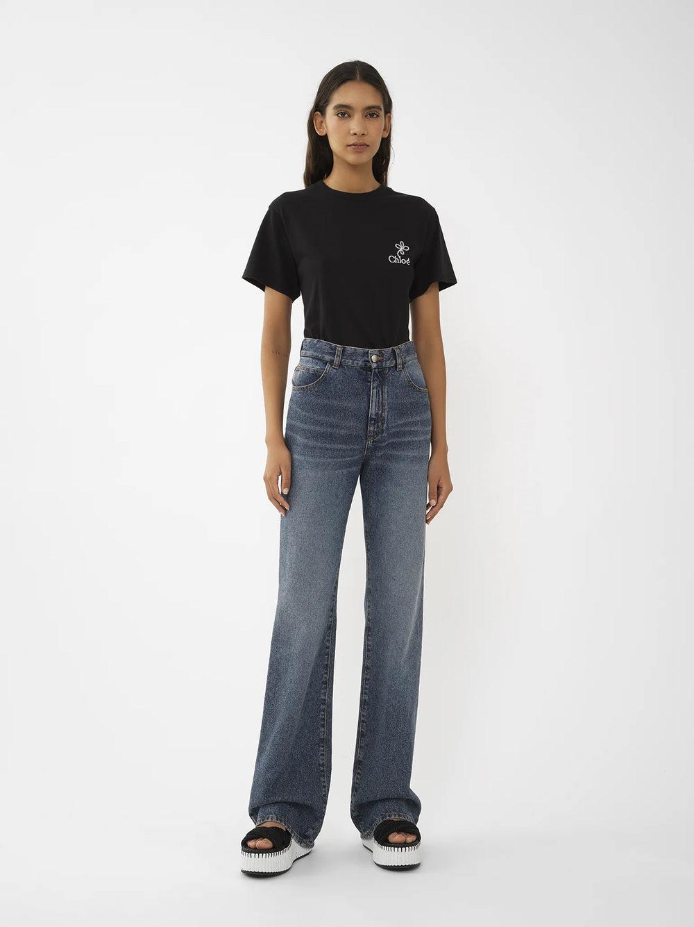 Chloé Embroidered T-shirt