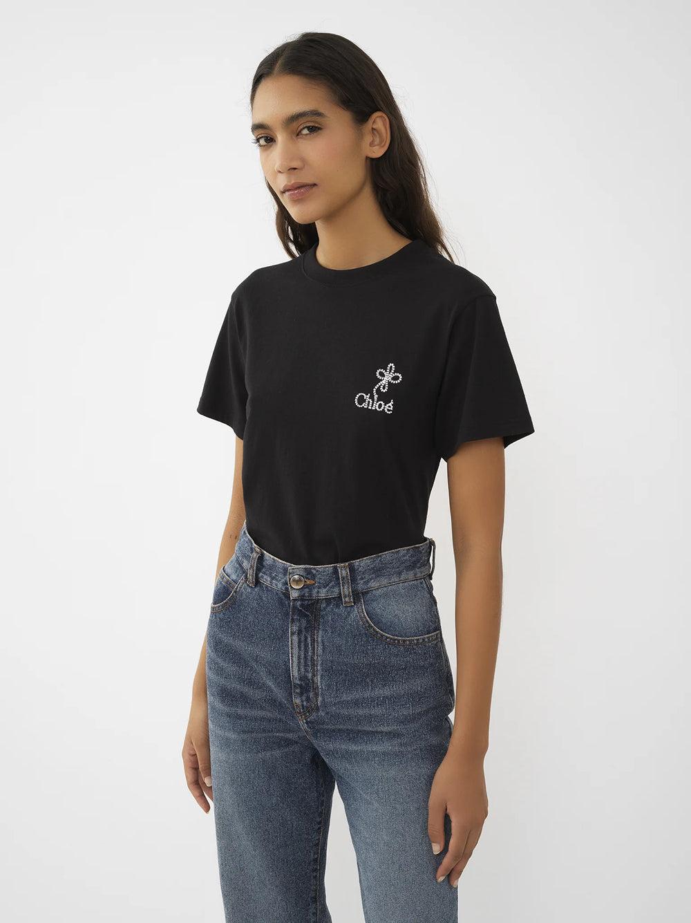 Chloé Embroidered T-shirt