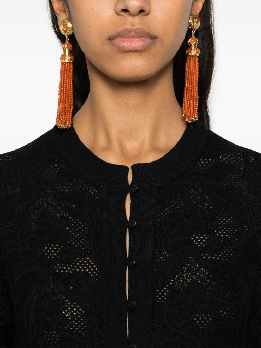 Chloé Flower Jacquard Dress