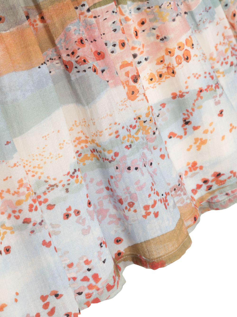 Chloé Kids Ceremony Graphic-print Blouse