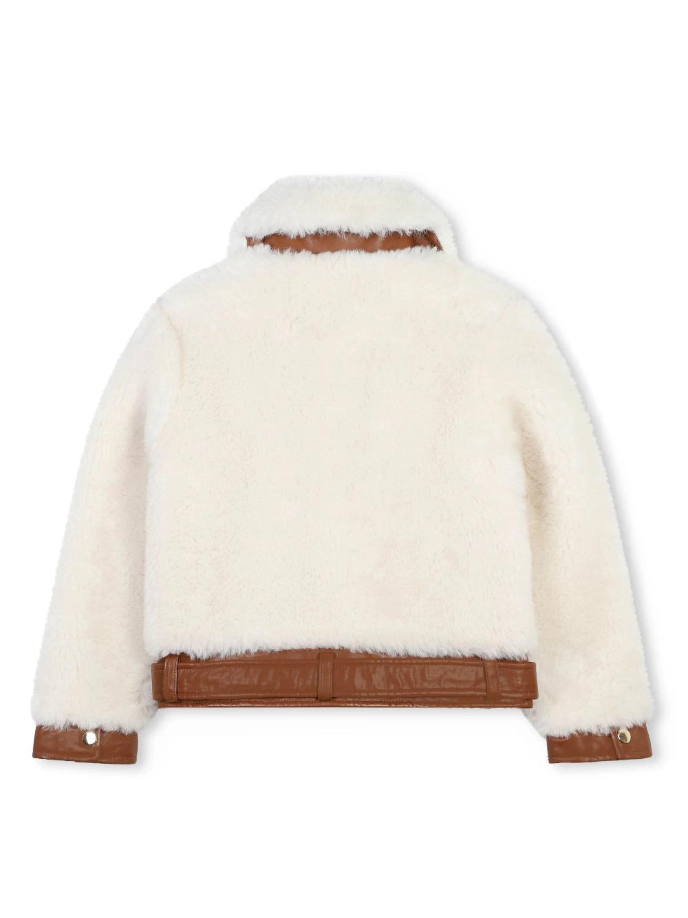 Chloé Kids Faux Fur Jacket
