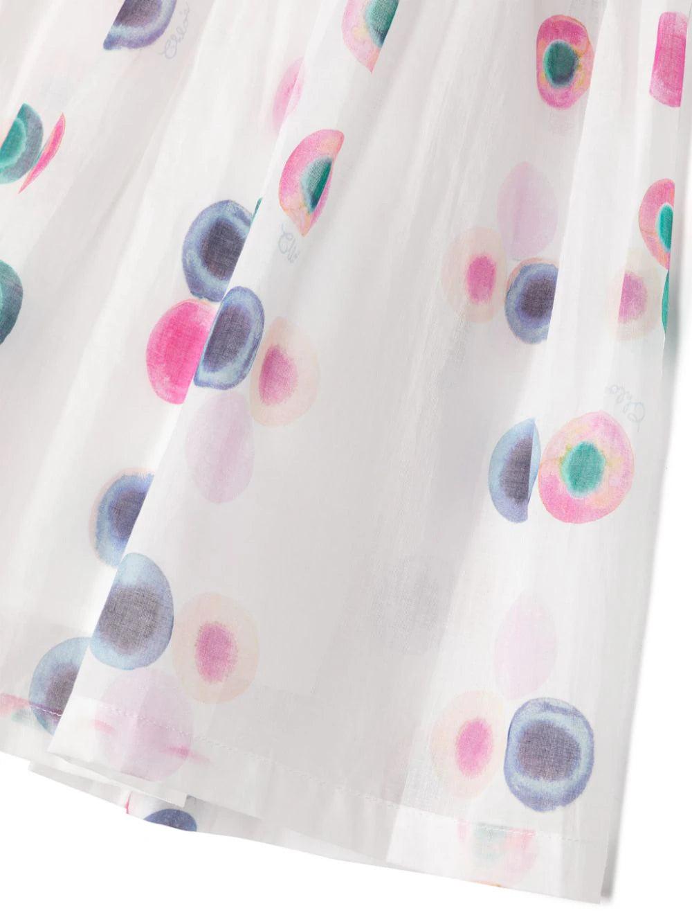 Chloé Kids Graphic-print Skirt