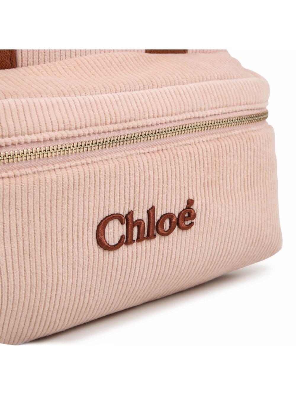Chloé Kids Logo Backpack