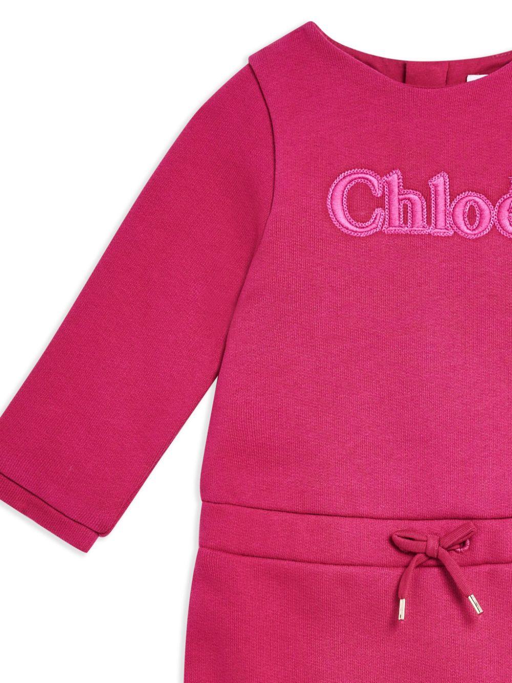 Chloé Kids Logo Dress