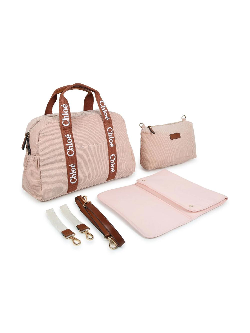 Chloé Kids Logo-strap Changing Bag