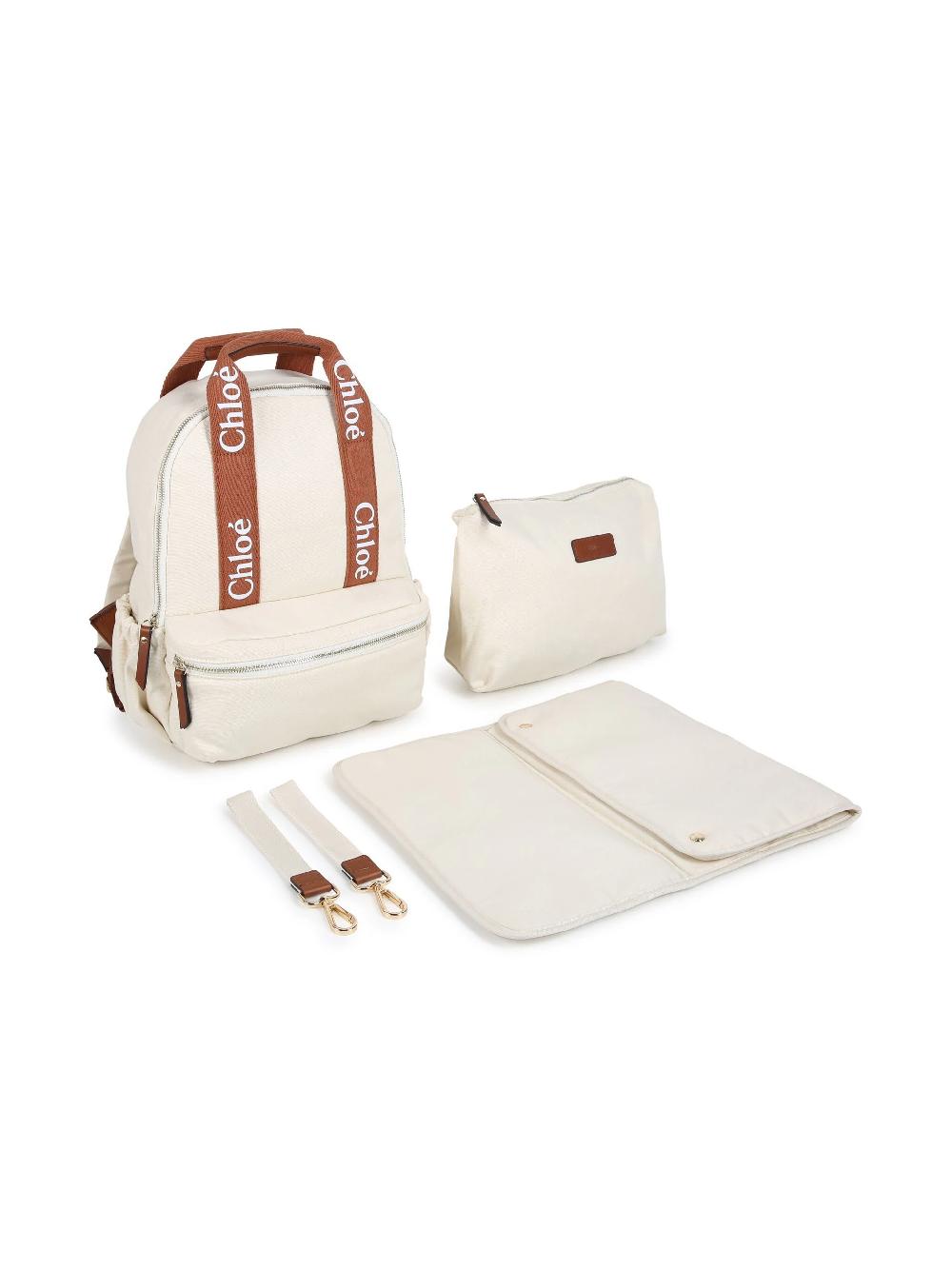 Chloé Kids Logo-strap Changing Bag