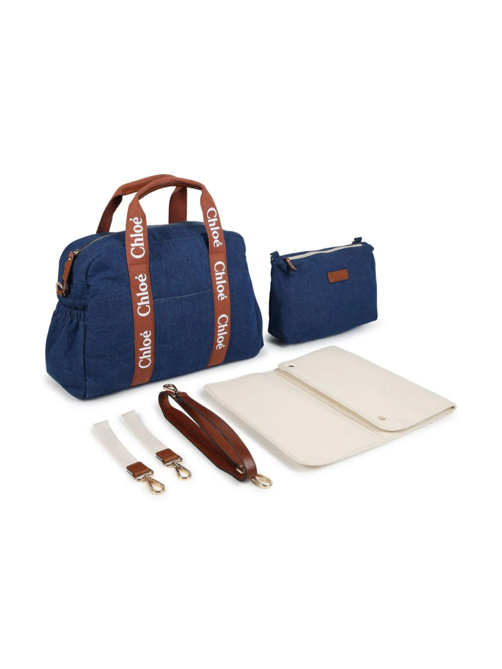 Chloé Kids Logo-strap Changing Bag