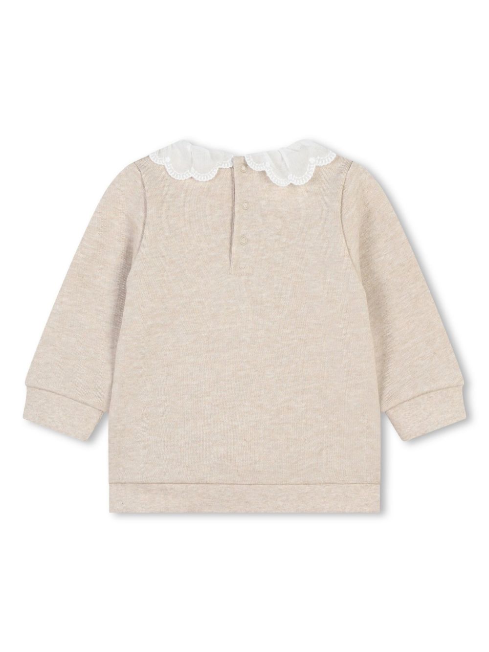Chloé Kids Sweatshirt With Peter Pan Collar