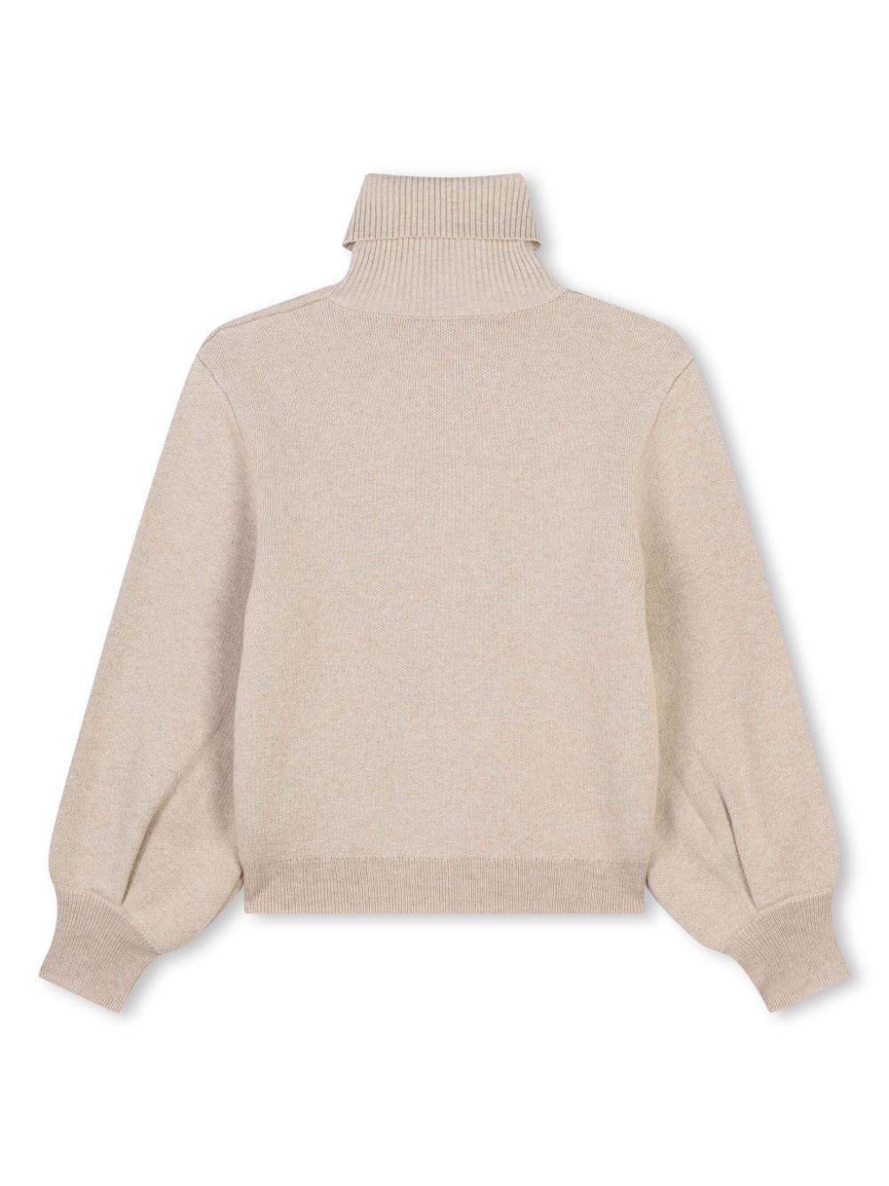 Chloé Kids Turtleneck Sweater
