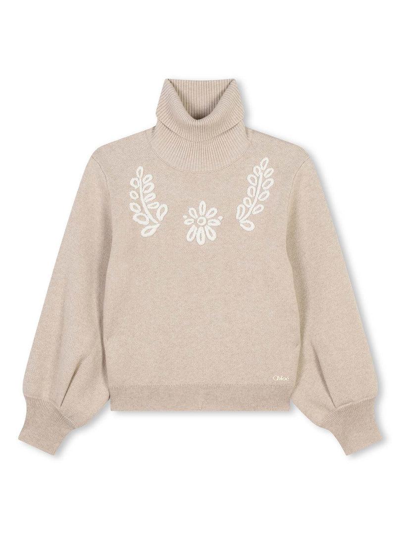 Chloé Kids Turtleneck sweater