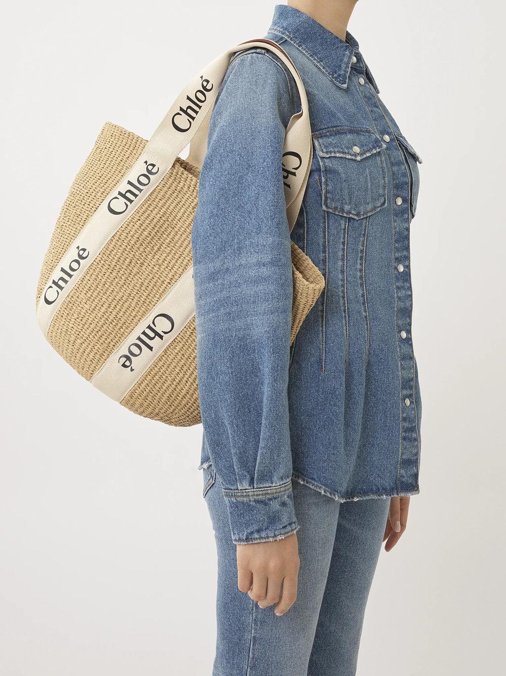 Chloé Large Woody Basket