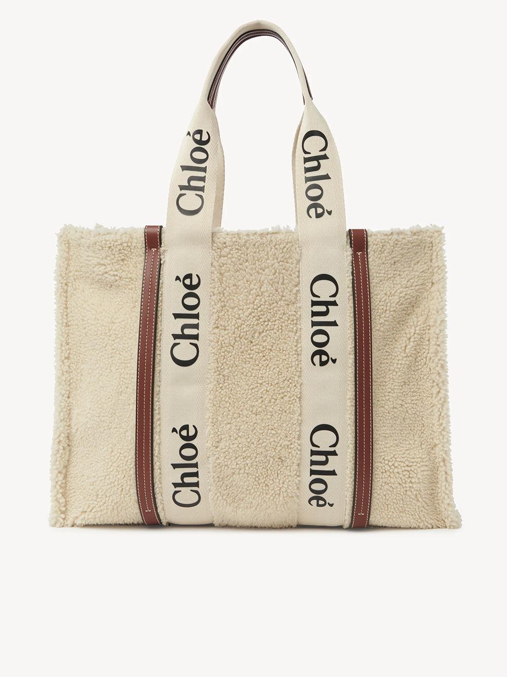 Chloé Large Woody Tote Bag