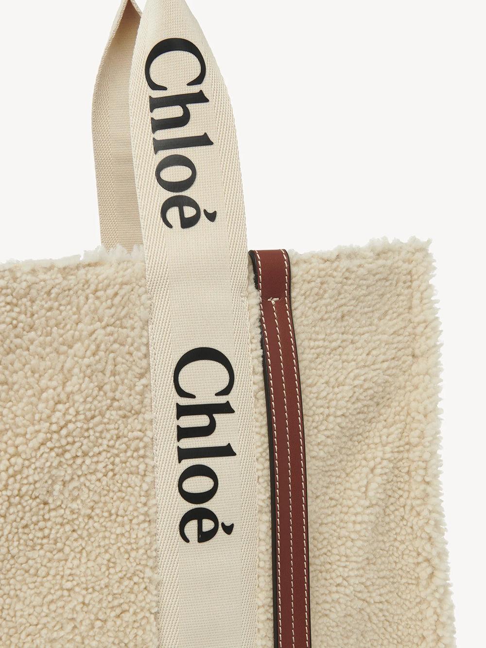 Chloé Large Woody Tote Bag