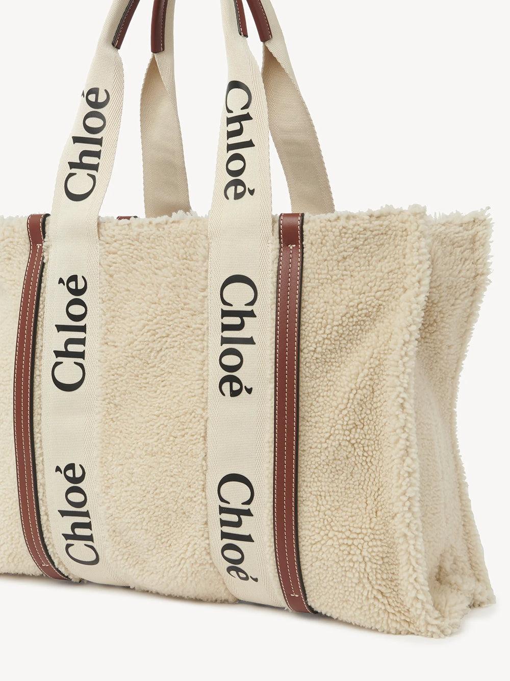 Chloé Large Woody Tote Bag