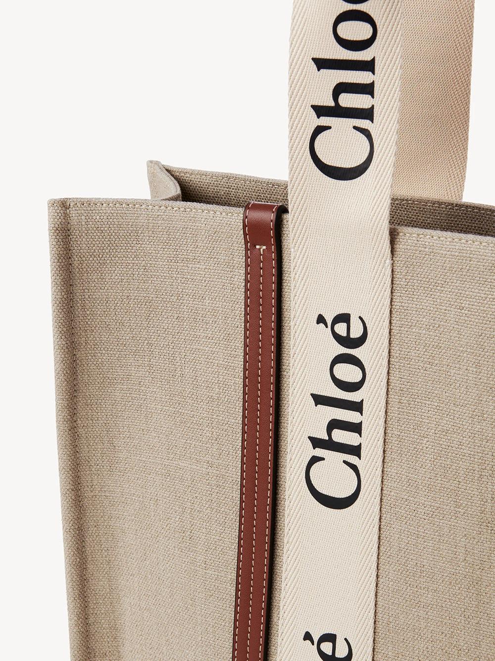 Chloé Large Woody Tote Bag