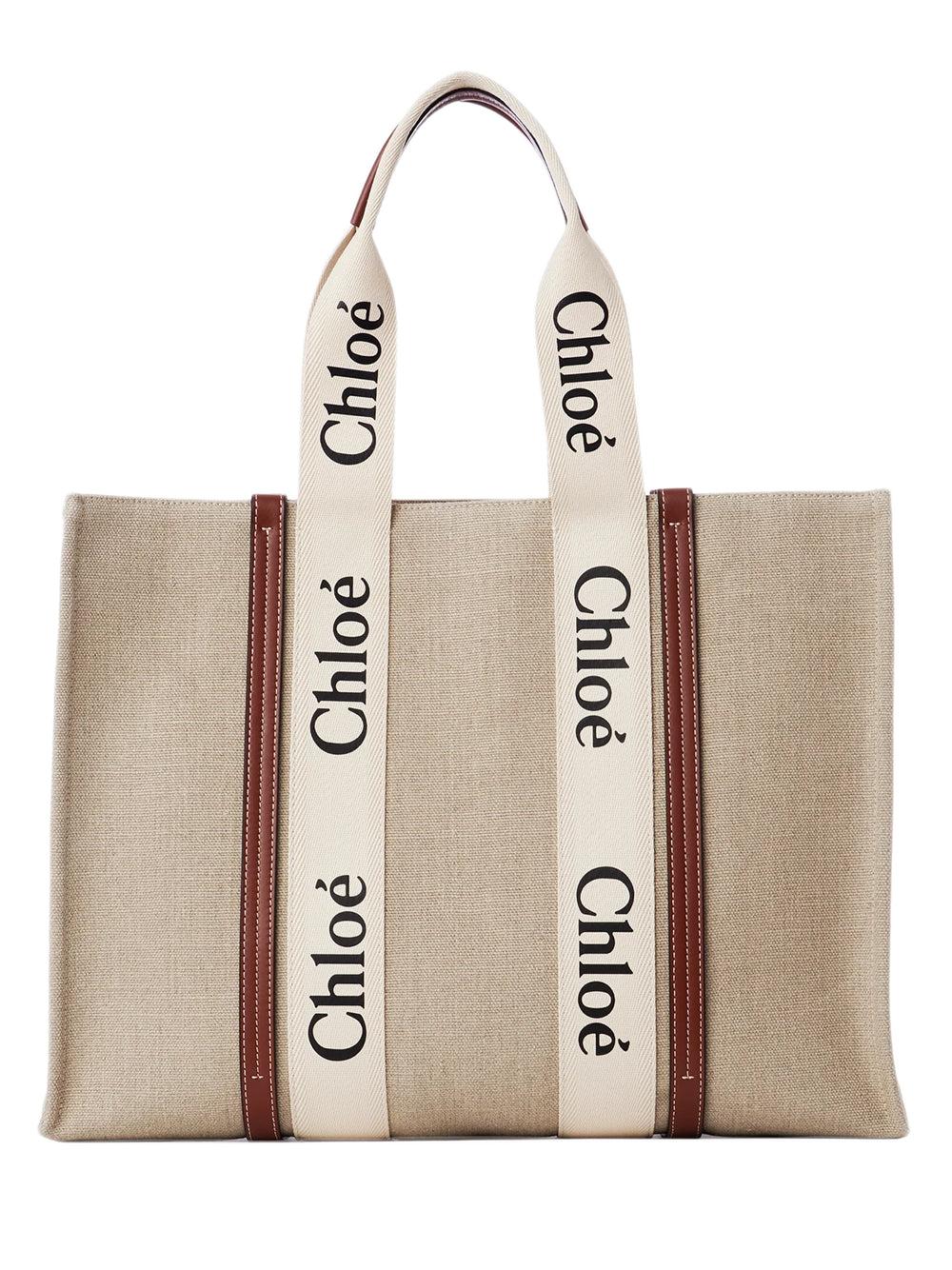 Chloé Large Woody Tote Bag
