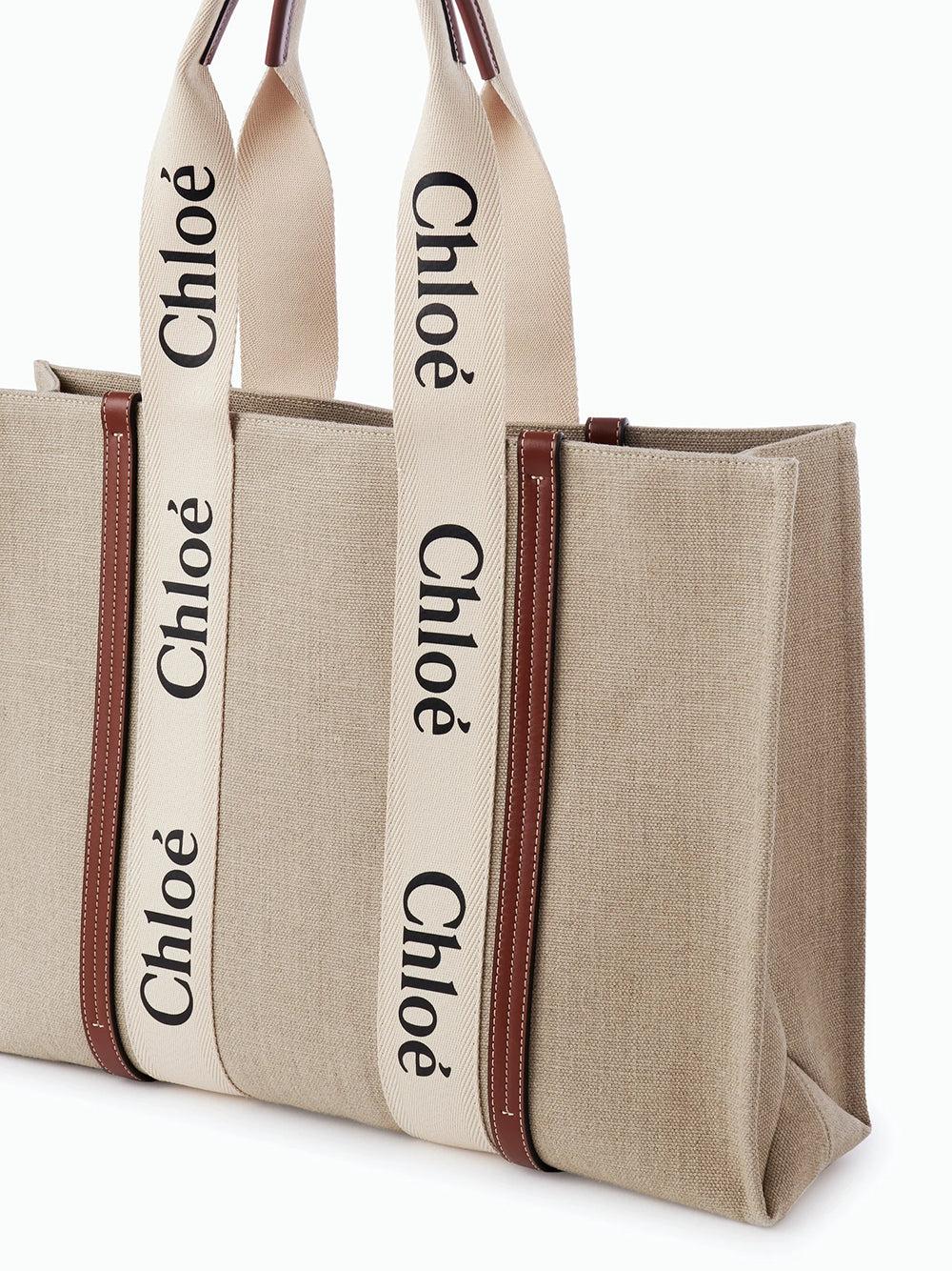 Chloé Large Woody Tote Bag