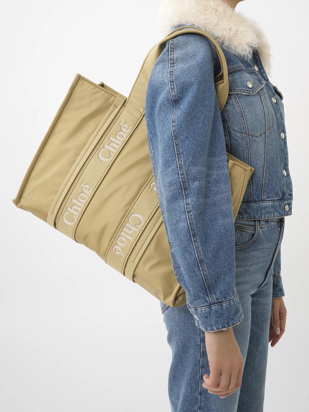 Chloé Large Woody Tote Bag