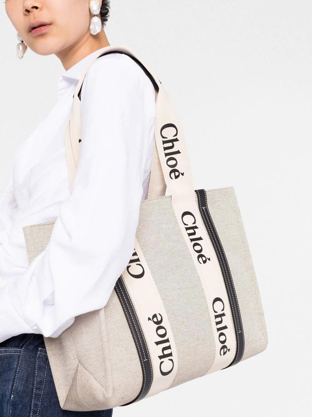 Chloé Medium Woody Tote Bag