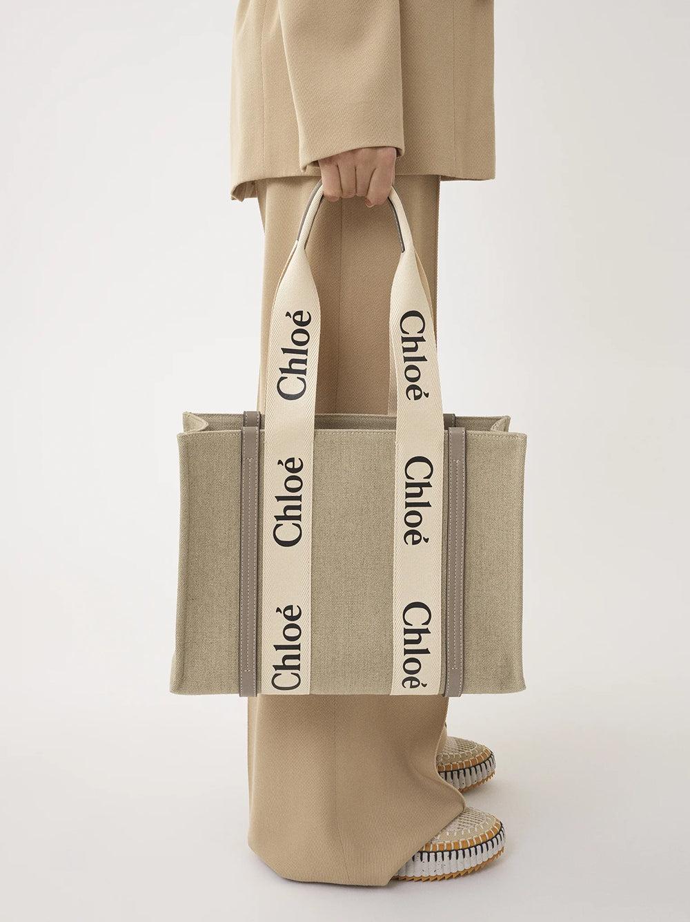 Chloé Medium Woody Tote Bag