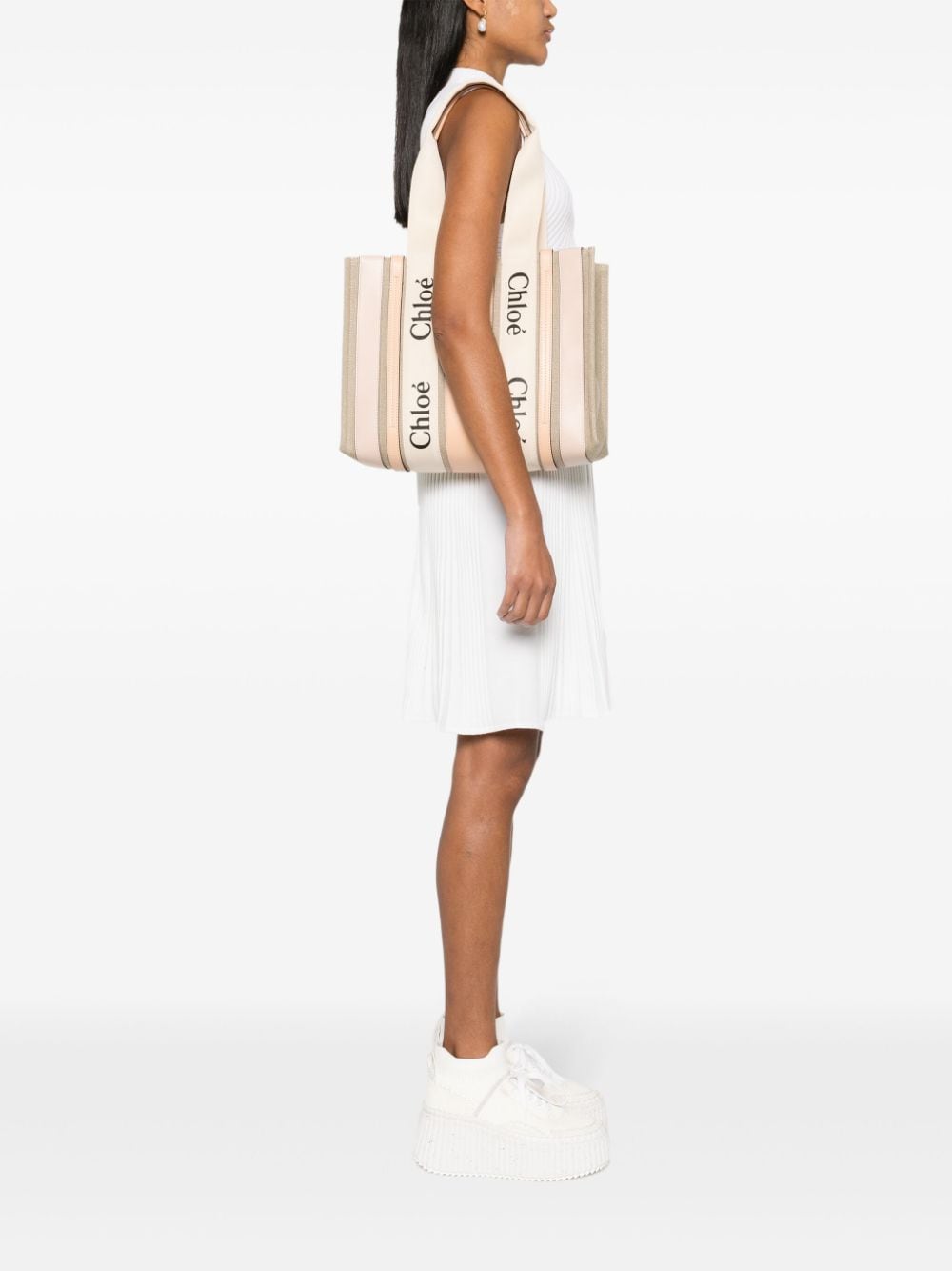 Chloé Medium Woody Tote Bag