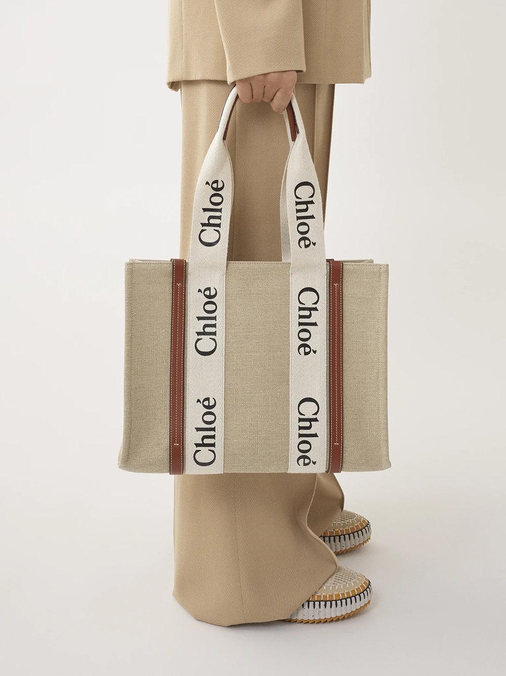 Chloé Medium Woody Tote Bag