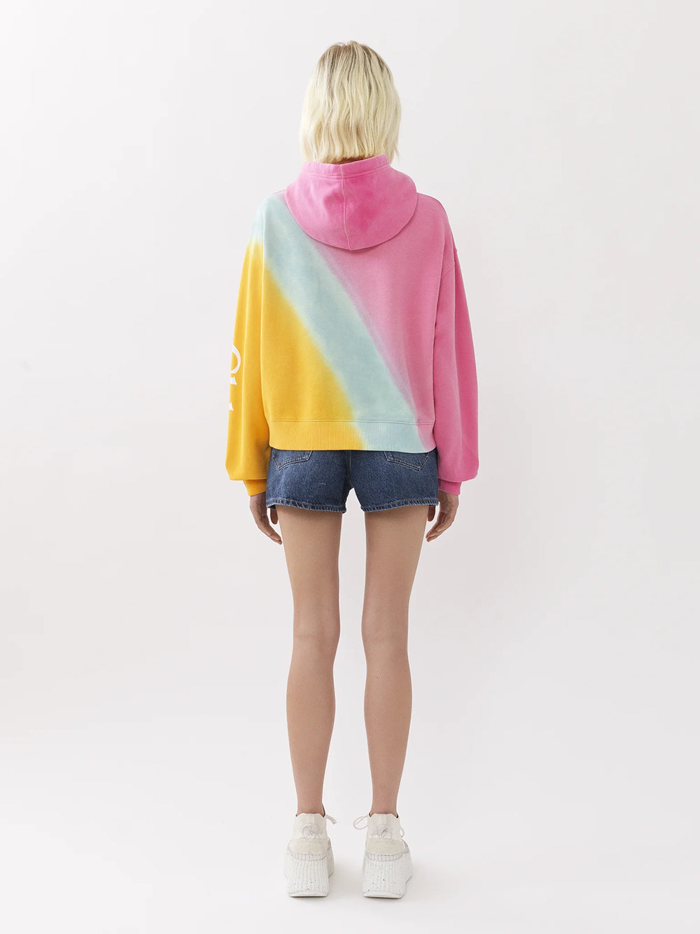 Chloé Printed Hooded Sweater