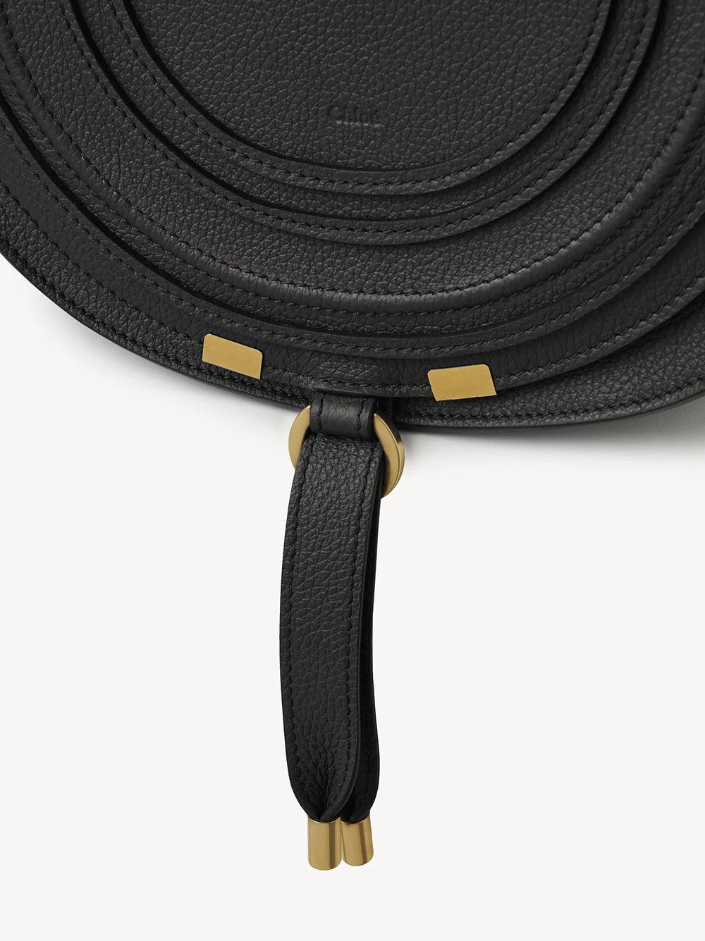 Chloé Saddle Marcie Bag In Grained Leather