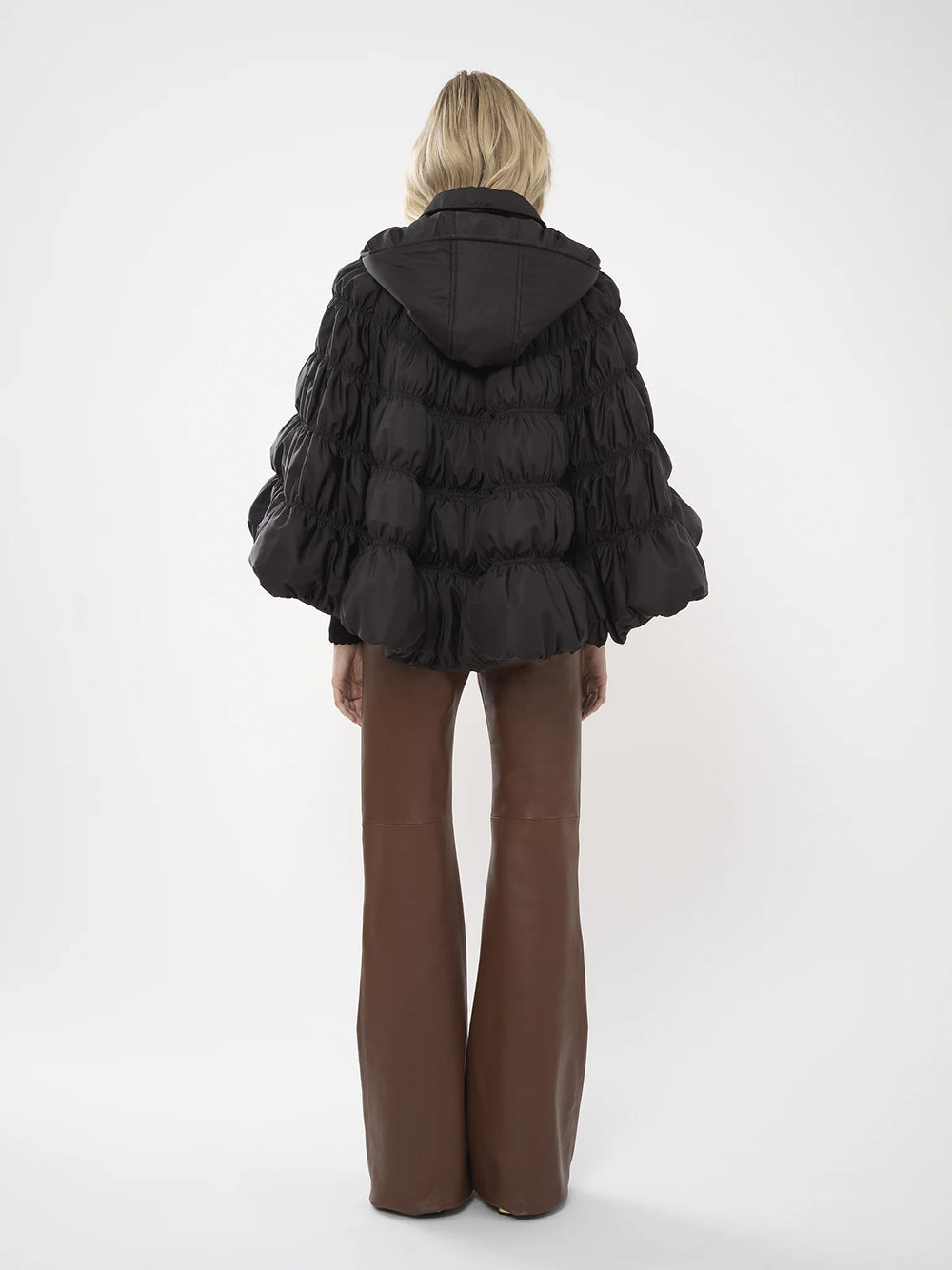 Chloé Short Puffer Cape Coat