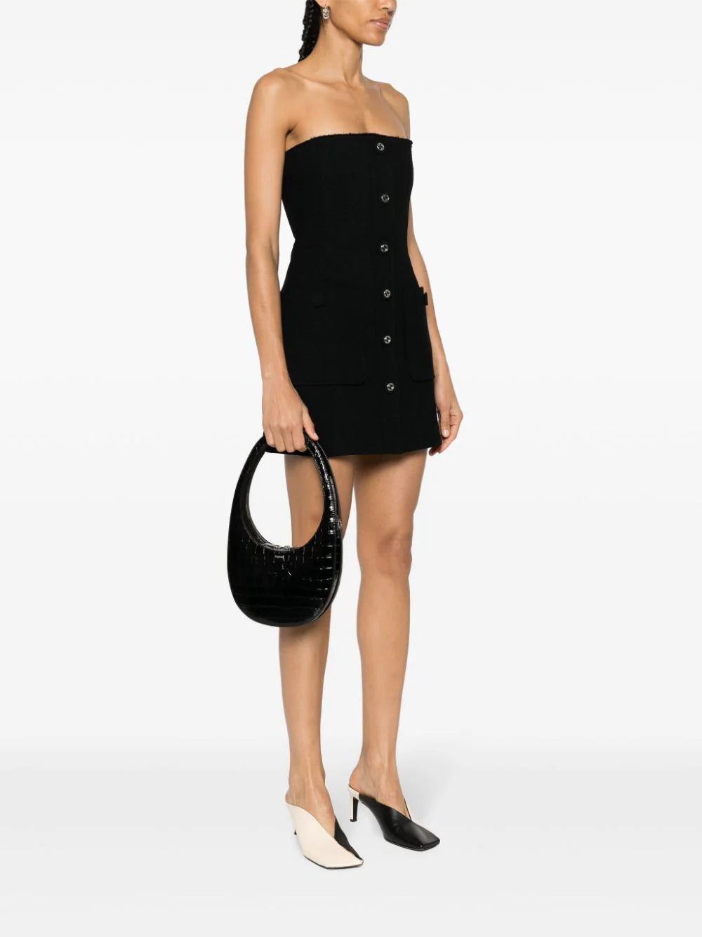 Coperni Croco Crossbody Swipe Bag