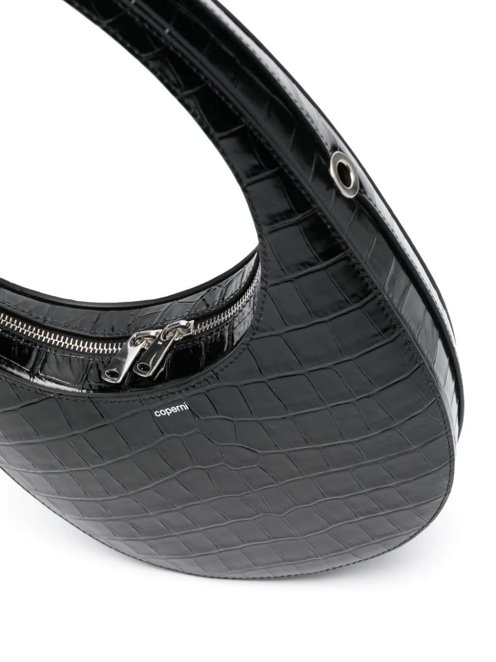 Coperni Croco Crossbody Swipe Bag