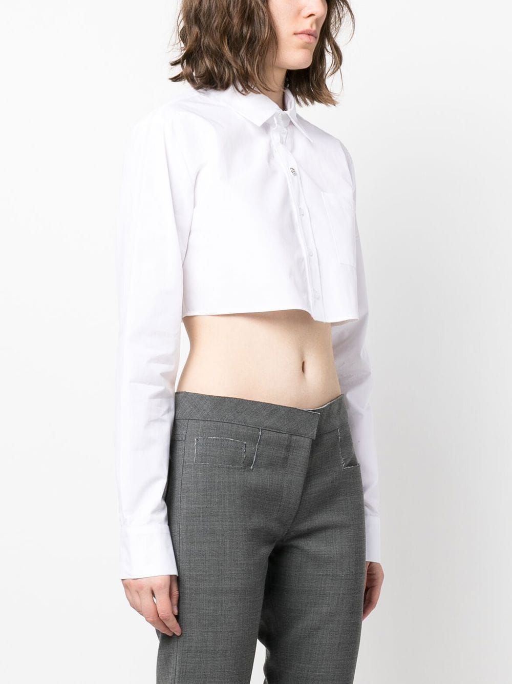 Coperni Cropped Shirt