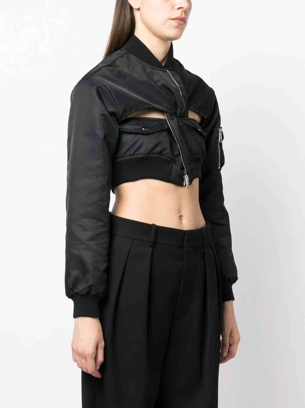 Coperni Cut-out Bomber Jacket